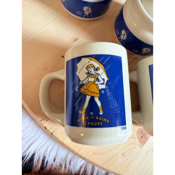 Morton Salt company mugs and creamer set - Picture 10 of 12